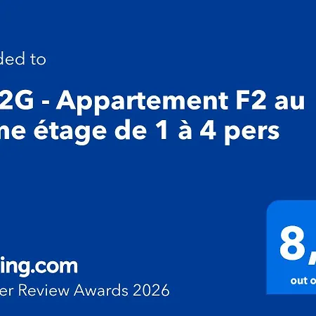 Apartamento Rb-2g - F2 Au 2ème étage De 1 à 4 Pers *