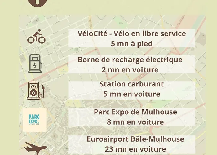 아파트 Rb-2g - Joli 2 Pieces Equipe 1 A 4 Pers 뮐루즈