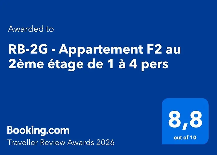 Apartamento Rb-2g - F2 Au 2ème étage De 1 à 4 Pers *